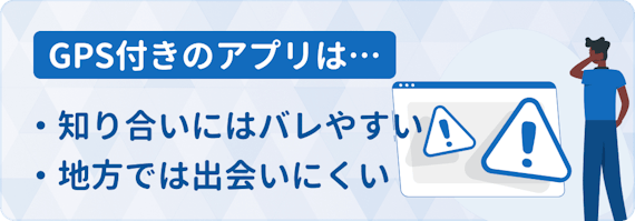 GPSアプリの注意点