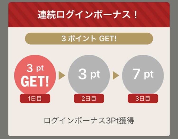 マッチングアプリ＿ログインボーナス