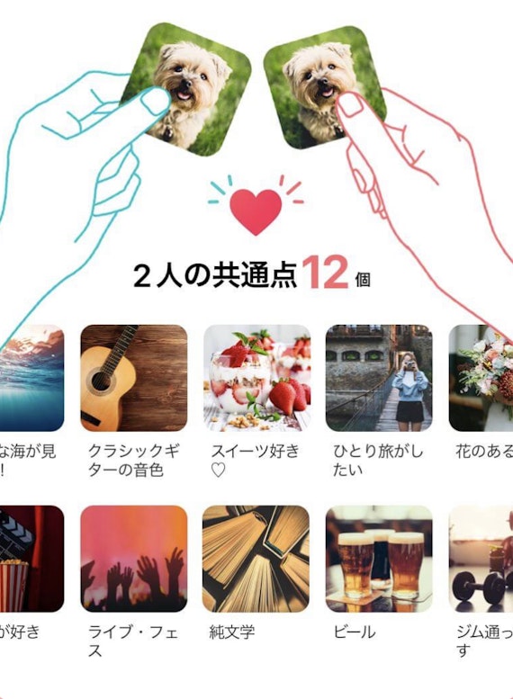 with 好みカード
